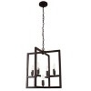 Chloe Lighting Ironclad Farmhouse 5 Light Oil Rubbed Bronze Ceiling Pendant 18" Wide - 2 of 4