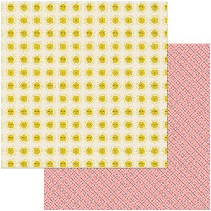 American Crafts Patterned Double-Sided Cardstock 12"X12" - 1 of 2