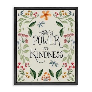 Stupell Industries Floral Power in Kindness, 17" x 21" - 1 of 4