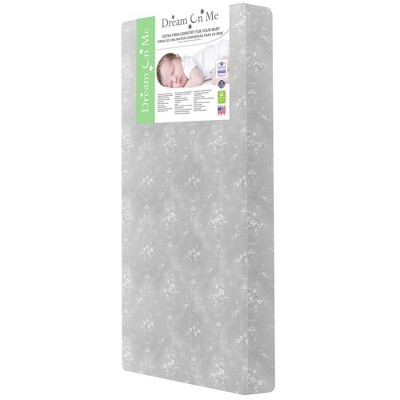 Dream On Me Snooze Crib & Toddler Mattress in Grey