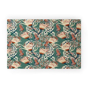 Holli Zollinger ZARAH BUTTERFLY Looped Vinyl Welcome Mat - Society6 - 1 of 4