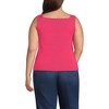 Lands' End Women's High Retention Square Neck Tank Sweater - 2 of 4