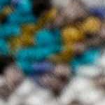 blue, light blue, purple, mustard, off white, light gray, green, pink