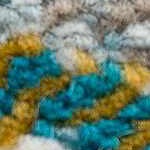 blue, light blue, purple, mustard, off white, light gray, green, pink