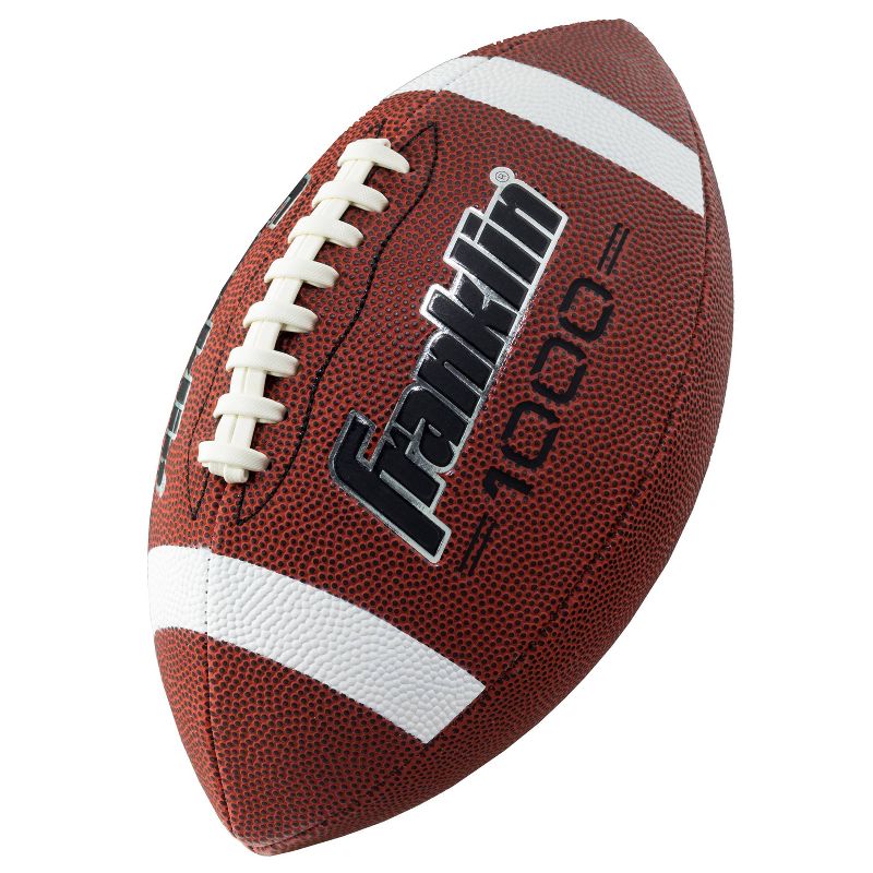 Franklin Sports 1000 Series Grip-Rite Official Football - Brown, 1 of 7