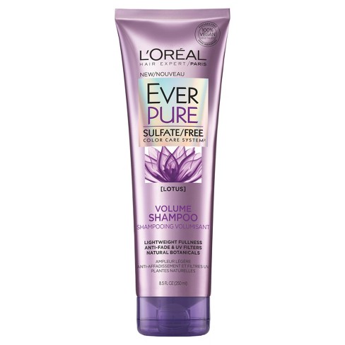 L'Oreal Paris EverPure Sulfate Free Volume Shampoo - 8.5 Fl Oz : Target