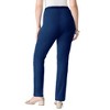 Roaman's Women's Plus Size Straight Leg Comfort Stretch Jean - 3 of 4