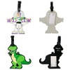 Disney Toy Story Luggage Tags Gifts Rex and Buzz Lightyear PVC Travel Tags Gifts - Set of 4 - 2 of 4