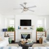 Airsurfer 48-inch Wood 5-Blade Crystal Fandelier Ceiling Fan with Remote and Light - 4 of 4