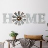 VIP Wood 74 in. Silver Home Windmill Letters Sign 4 Pieces - 2 of 4