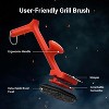Attop BBQ Grill Brush Bristle Free - 17" Safe Steam Grill Cleaner Brush with Scraper and 3 Brush Heads - 2 of 4