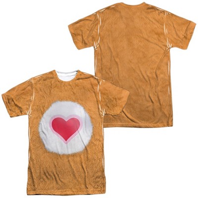 Popfunk Care Bears Tenderheart Bear Front-Back Print Adult Sublimated Costume T-Shirt