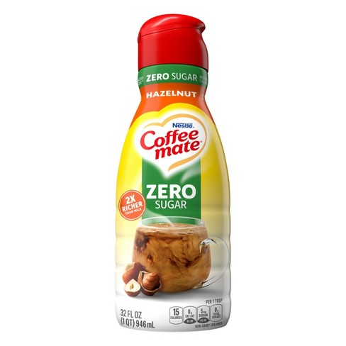 Coffee Mate Hazelnut Coffee Creamer - 32 Fl Oz (1qt) : Target