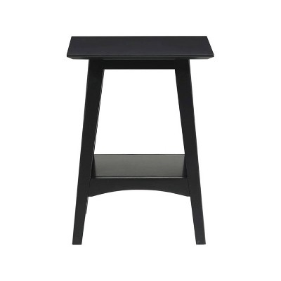 Alpine End Table Black - Breighton Home