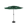 Cesicia Aluminium 10ft 3 Tier Auto-tilt Umbrella ,Outdoor Patio Umbrella (Base Not Included) - 2 of 4