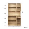 70.87"Tall Cabinet with 6 Doors,1 Open Shelf and 1 Drawer, Decorative Storage Cabinets for Living Room, Bedroom - The Pop Home - 4 of 4