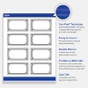 Avery Business Cards, 2" x 3.5", Silver-Metallic Black, Matte, 80ct - 3 of 4