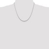 Black Bow Jewelry 1.75mm Sterling Silver, Round Solid Snake Chain Necklace - 3 of 4