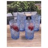 Paisley Acrylic Glasses Drinking Set of 4 Hi Ball (17oz), Plastic Drinking Glasses, BPA Free Cocktail Glasses, Drinkware Set, Drinking Water Glasses - 4 of 4