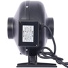 4" Inline Duct Fan - 203 CFM Hydroponics Vent Blower w/ Centrifugal Impeller, Galvanized Steel for Grow Tents, Basements & Kitchens - 4 of 4