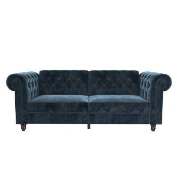 Finnley Velvet Upholstered Sofa Futon - Room & Joy