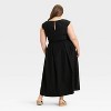 Women's Poplin Midi Dress - A New Day™ - 2 of 3