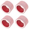 Saro Lifestyle Ribbed Napkin Ring (Set of 4) - 2 of 3