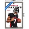 Trends International NFL Atlanta Falcons - Bijan Robinson Feature Series 24 Framed Wall Poster Prints - 3 of 4