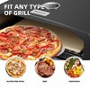 Mojgar 15.7" x 13.7" x 4"Portable Pizza Oven,Stove Burner Top Pizza Box with Pizza Stone and Pizza Pee - 4 of 4