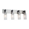Artcraft Lighting Arlington 4 - Light Vanity in  Satin Nickel - 4 of 4