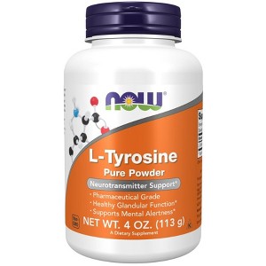Tyrosine Powder by Now Foods  -  4 oz Powder - 1 of 3