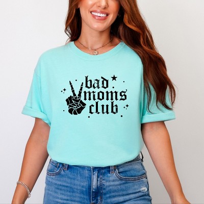 Simply Sage Market Bad Moms Club Skeleton Garment Dyed Tee