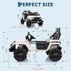 Ride On Toys, Adjustable Car Body, 2 Seater 24V Toddler Car, Ride On Car with Remote Control, Ride On Truck w/ 4-Wheeler Suspension - 4 of 4