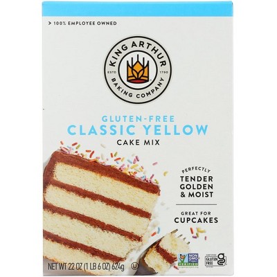 King Arthur Classic Yellow Cake Mix - 6 pack, 22 oz