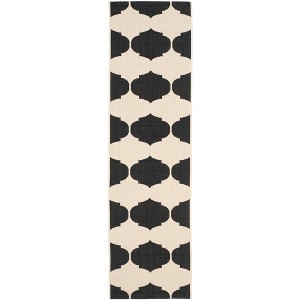 Courtyard CY6162 Power Loomed Indoor and Outdoor Rug - Safavieh - 1 of 4