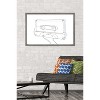 Trends International LINE AND BRUSH - Continuous Line Cassette Framed Wall Poster Prints - 2 of 4