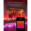 Twinkly Cluster App-Controlled LED Christmas Lights 400 RGB (16 Million Colors) 19.7 feet Green Wire Indoor/Outdoor Smart Lighting Decoration (2 Pack) - 2 of 4