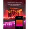 Twinkly Cluster App-Controlled LED Christmas Lights 400 RGB (16 Million Colors) 19.7 feet Green Wire Indoor/Outdoor Smart Lighting Decoration (4 Pack) - image 2 of 4