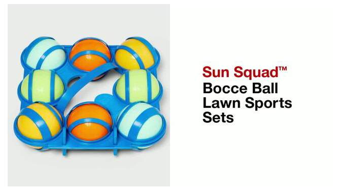 Bocce Ball Lawn Sports Sets - Sun Squad&#8482;, 2 of 5, play video