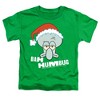 Toddler Boys' Spongebob Squarepants Christmas Bah Humbug Squidward T-Shirt Kelly Green - 2 of 4