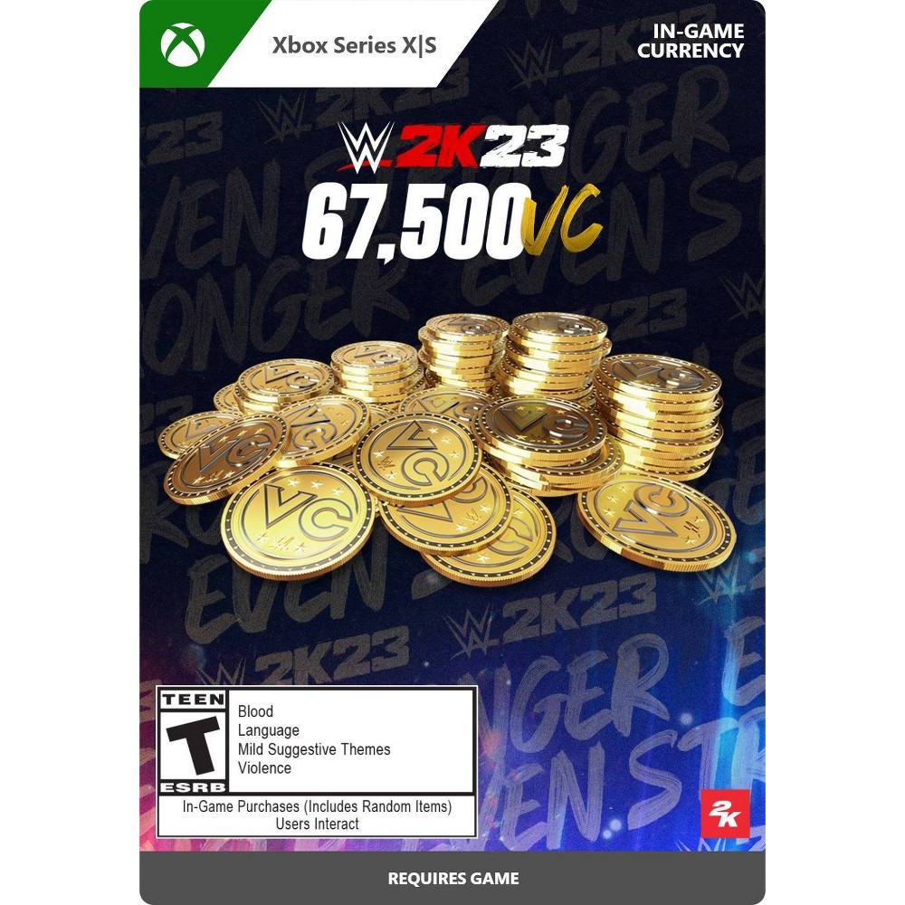 Photos - Console Accessory Microsoft WWE 2K23: 67,500 Virtual Currency Pack - Xbox Series X|S  (Digital)