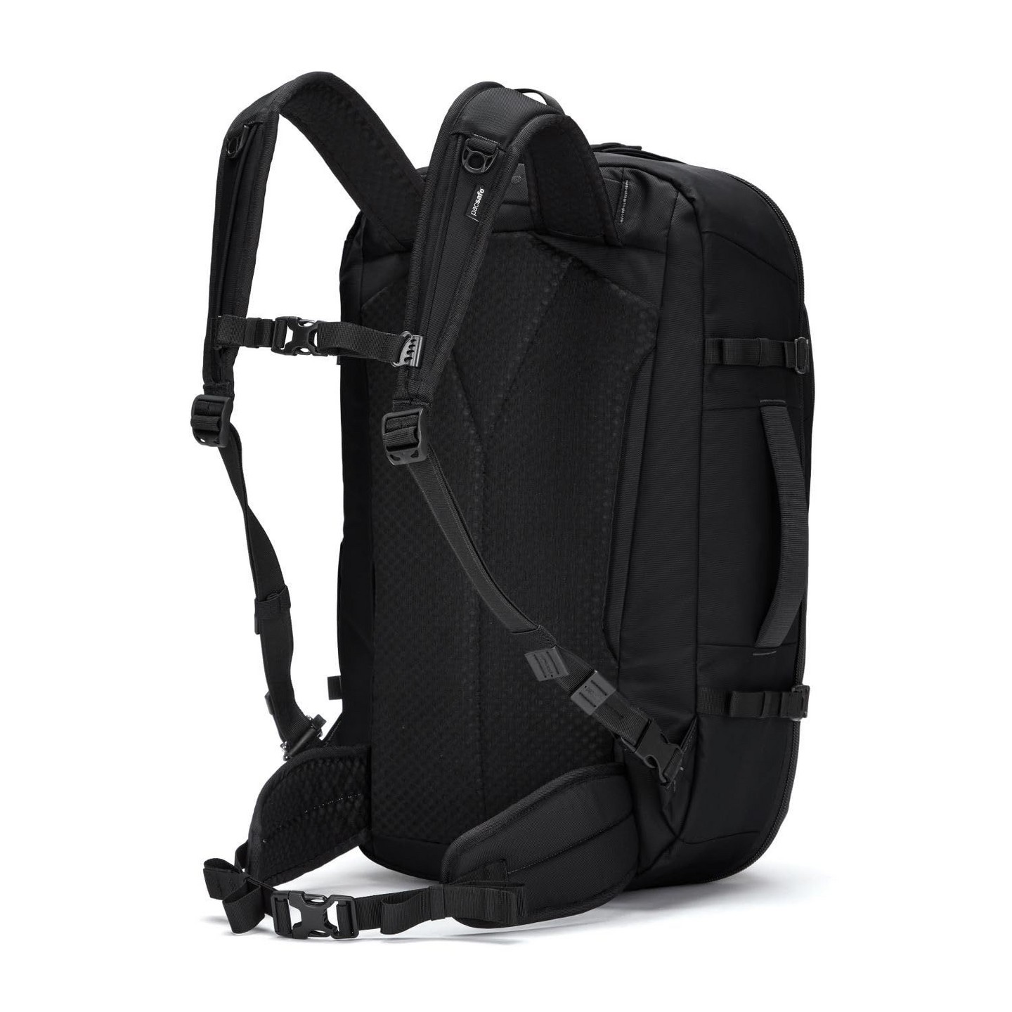 Рюкзак Pacsafe EXP45 Carry-on Travel Pack, Black, цвет: Чёрный — фото 3