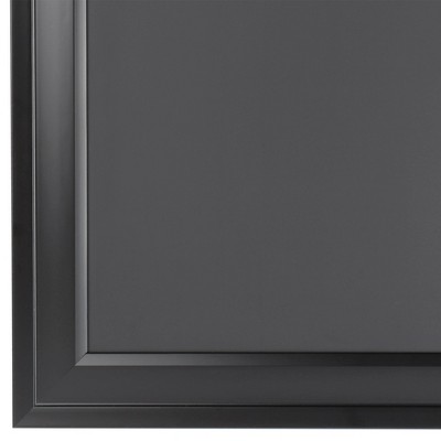 Black Framed Magnetic Chalkboard 18.5x27.5