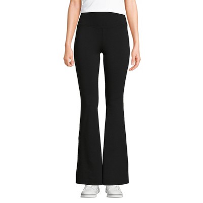 Lands' End Women's Active Hi Impact High Rise Slim Flare Pants