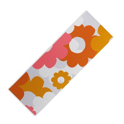 Sunshinecanteen Flower Power 1960 (6mm) 24" x 70" Yoga Mat - Society6