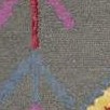 dark grey / multi