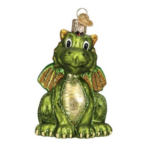 Old World Christmas Glass Blown Ornament, Little Dragon - image 1 of 4