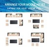7-Piece Outdoor Rattan Patio Set with Glass Dining Table and Removable Cushions for Balcony or Garden-The Pop Home - 3 of 4