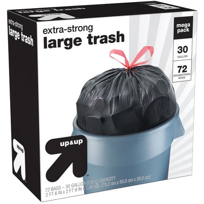 up and up trash bags