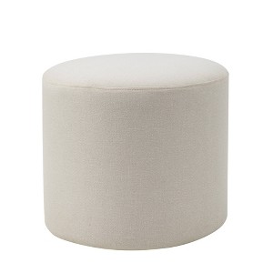 19" Round Pouf Ottoman - WOVENBYRD - 1 of 4